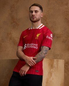 Liverpool FC unveil new 24-25 home kit