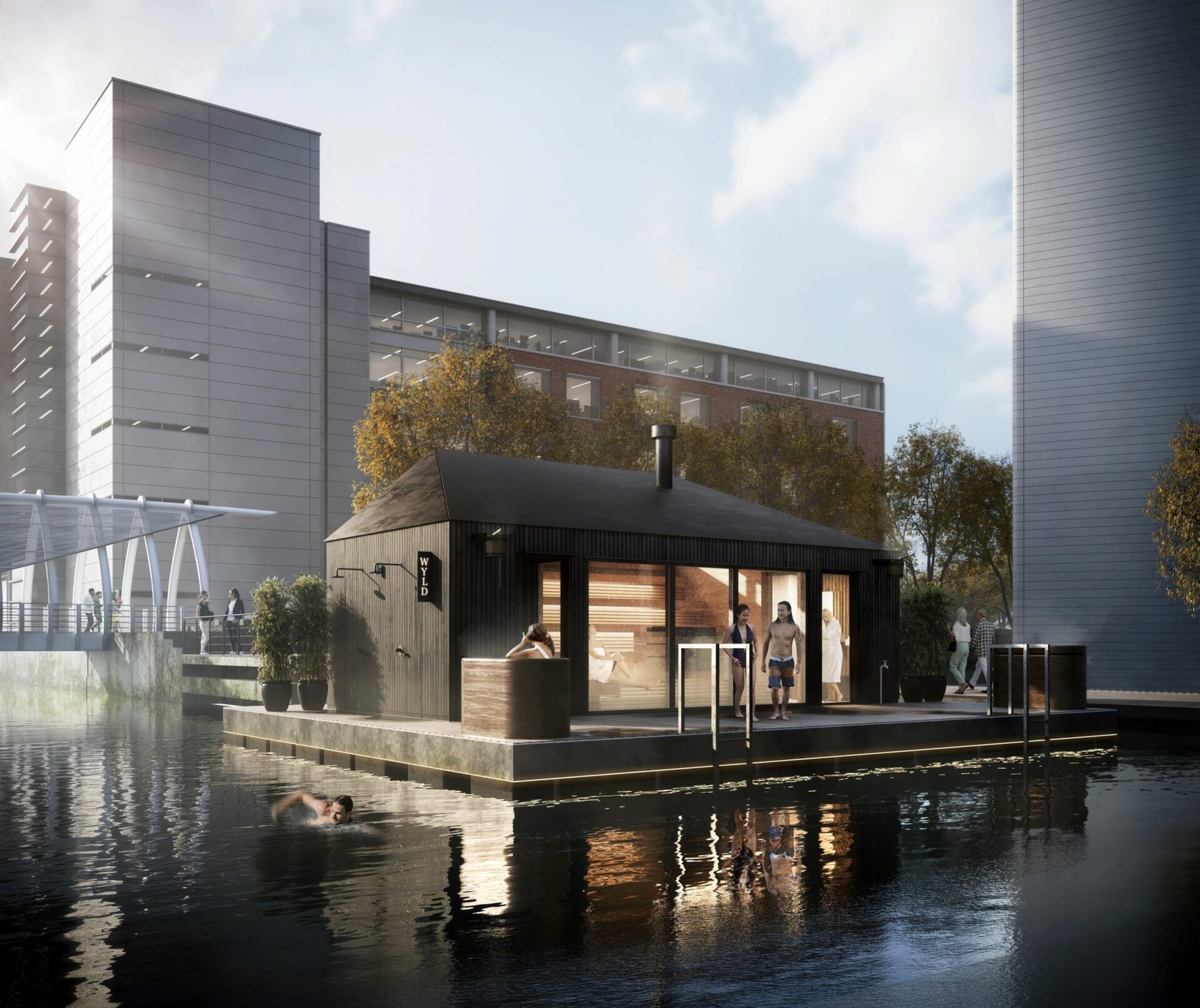 Liverpool Waters to welcome the UK’s first public floating sauna
