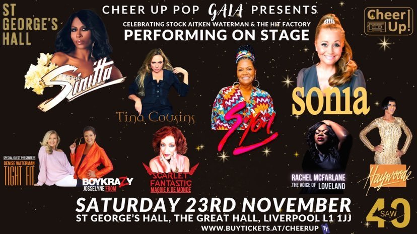 St Goerge's Hall Liverpool to host huge pop gala