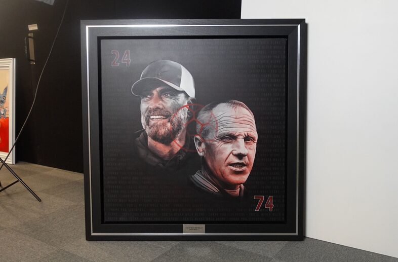 New LFC painting marks Liverpool FC's history