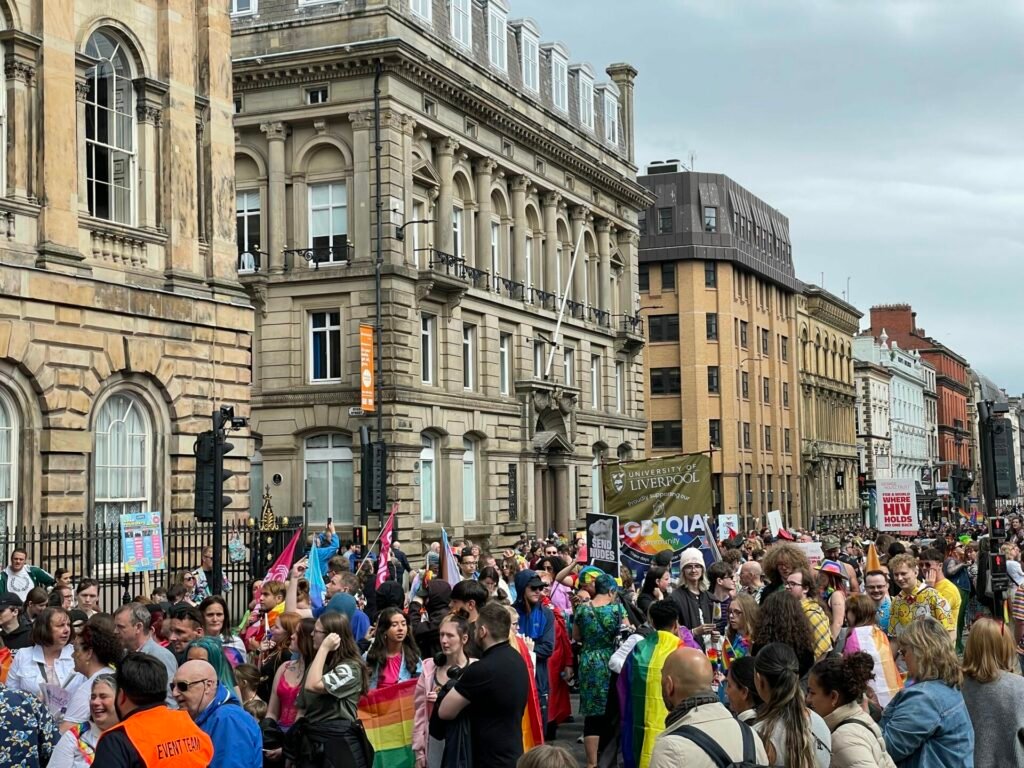 Biggest ever March with Pride in Liverpool