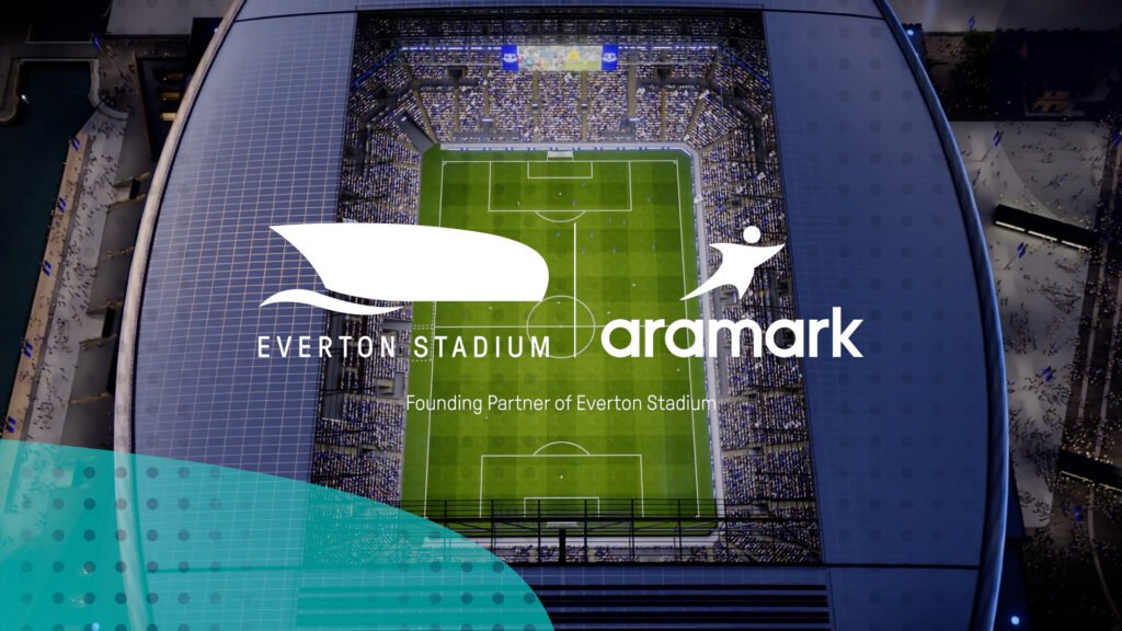 Everton secures landmark stadium partnership with Aramark UK