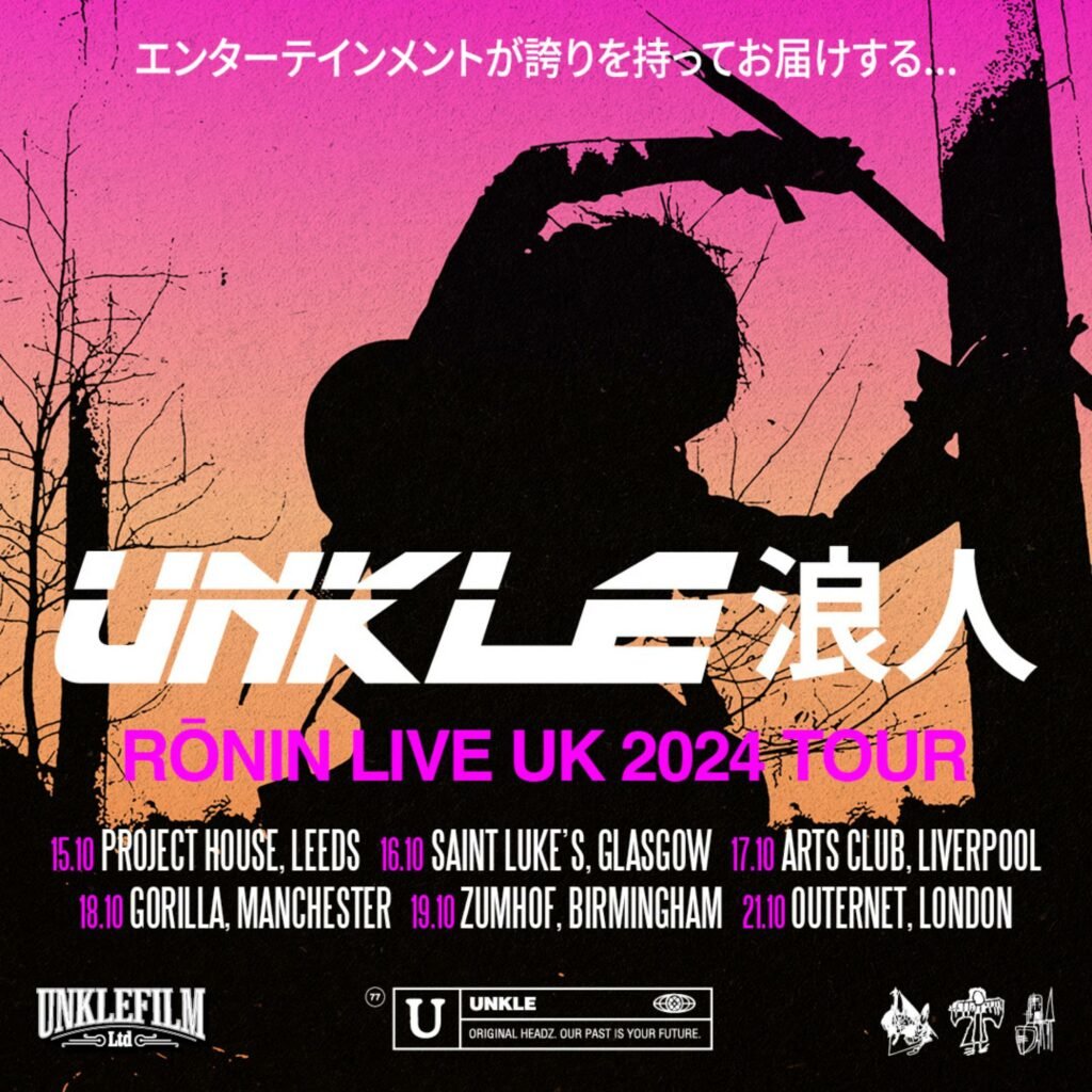 UNKLE is coming to Arts Club for Ronin UK tour