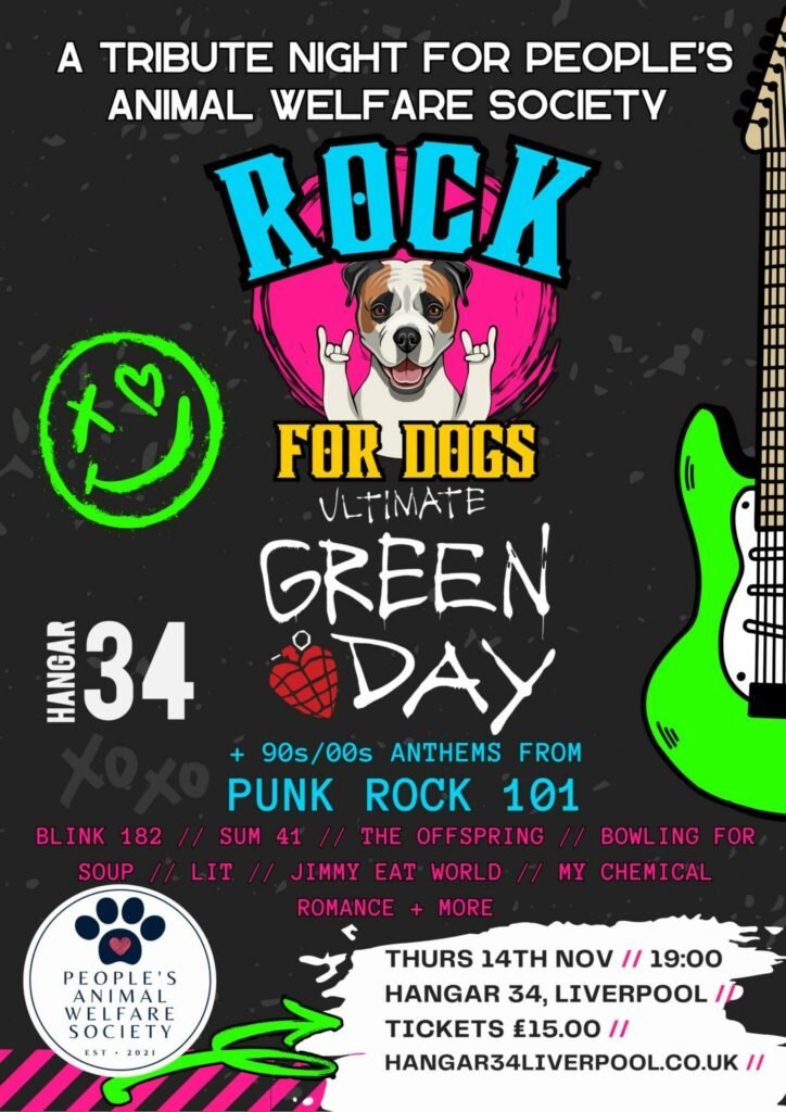 Ultimate Green Day to headline first ever Rock for Dogs event