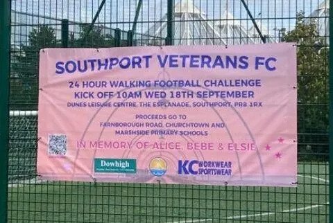 Former Everton footballer Ian Snodin kicks off 24 hour challenge