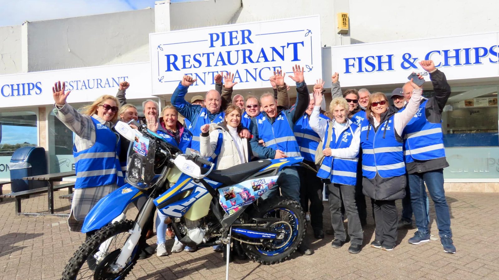 Biker completes 1,600 mile adventure from Southport to Spain