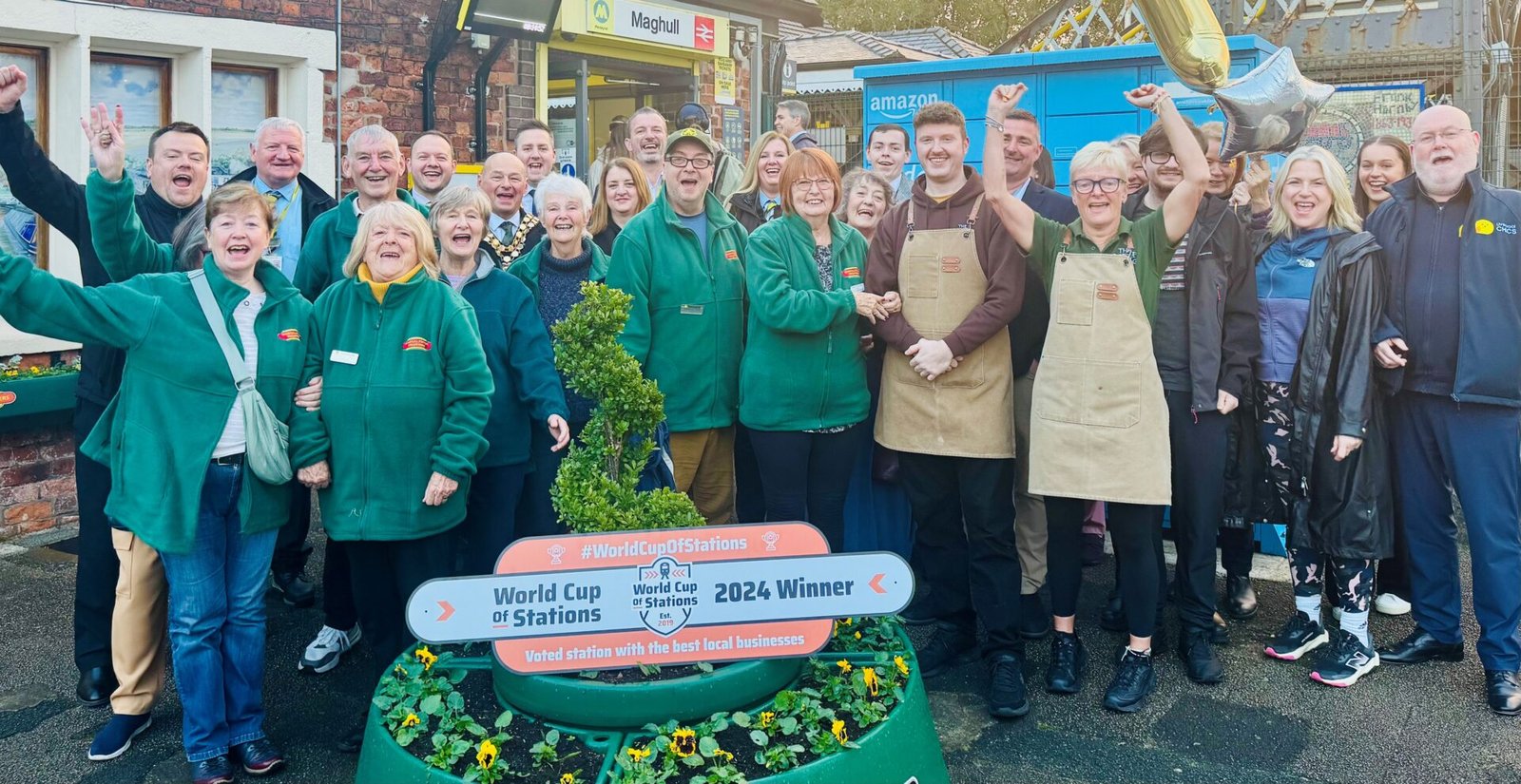 Maghull Station Triumphs as Britain’s Best in the World Cup of Stations 2024