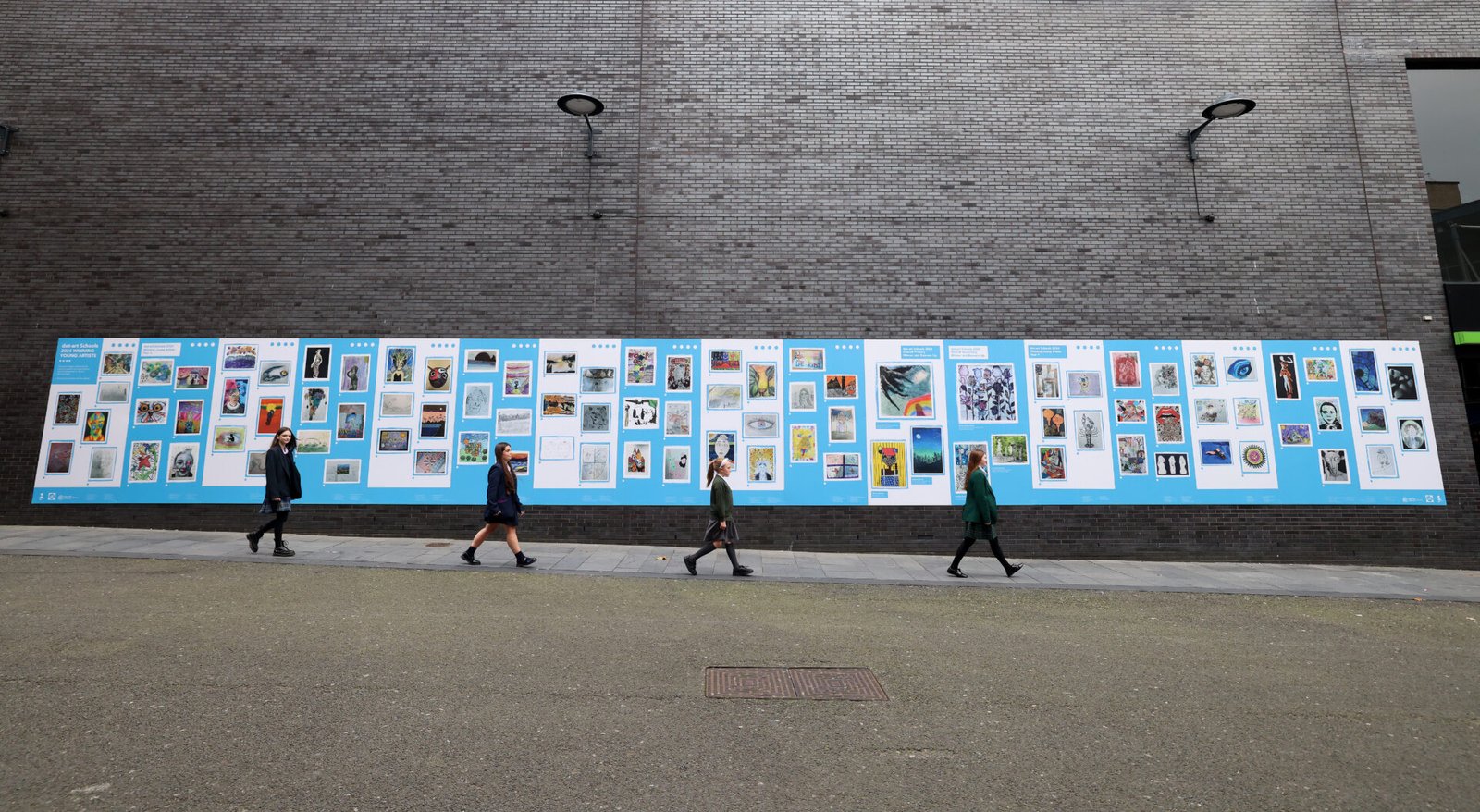 Dot-art Schools Winning Artists 2024 Display Opens in Liverpool ONE