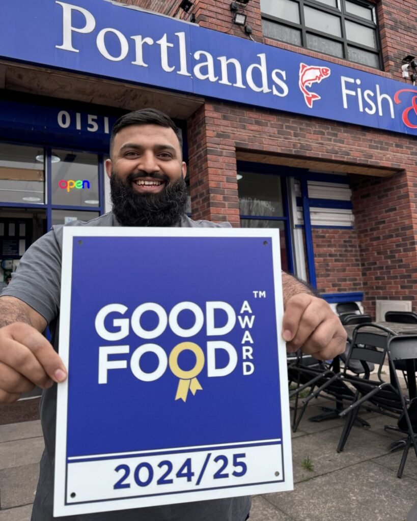 Portlands Fish & Chips wins Prestigious Good Food Award