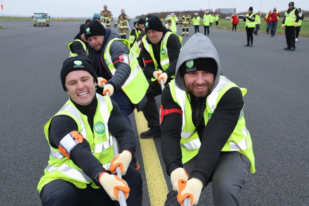 Liverpool John Lennon Airport Charity plane pull raises thousands for Alder Hey