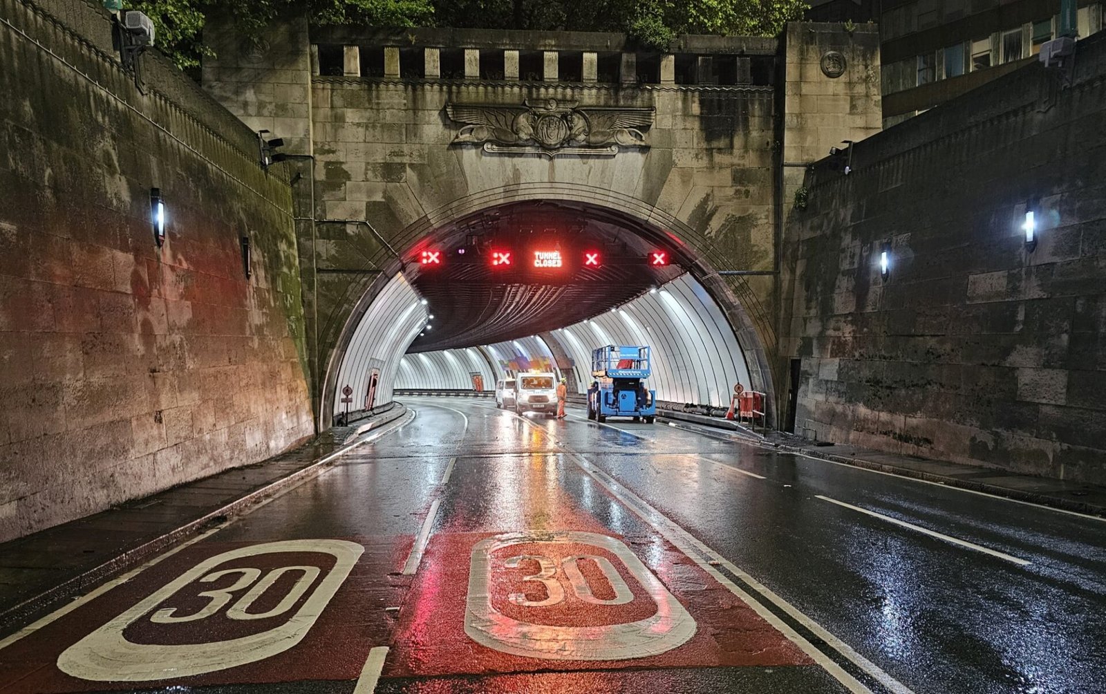 Queensway Tunnel £11m lighting upgrade completed