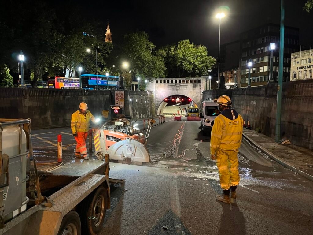 Queensway Tunnel £11m lighting upgrade completed