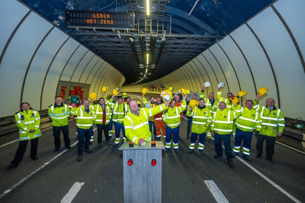 Queensway Tunnel £11m lighting upgrade completed