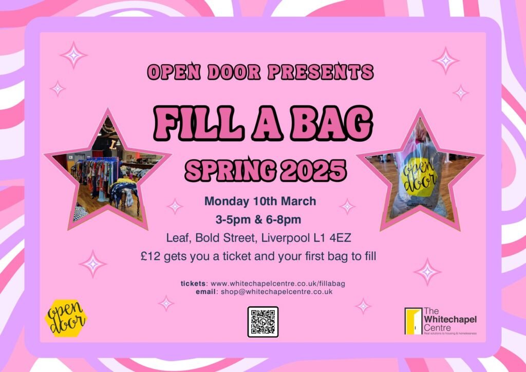 Open Door announce the return of popular Fill A Bag event