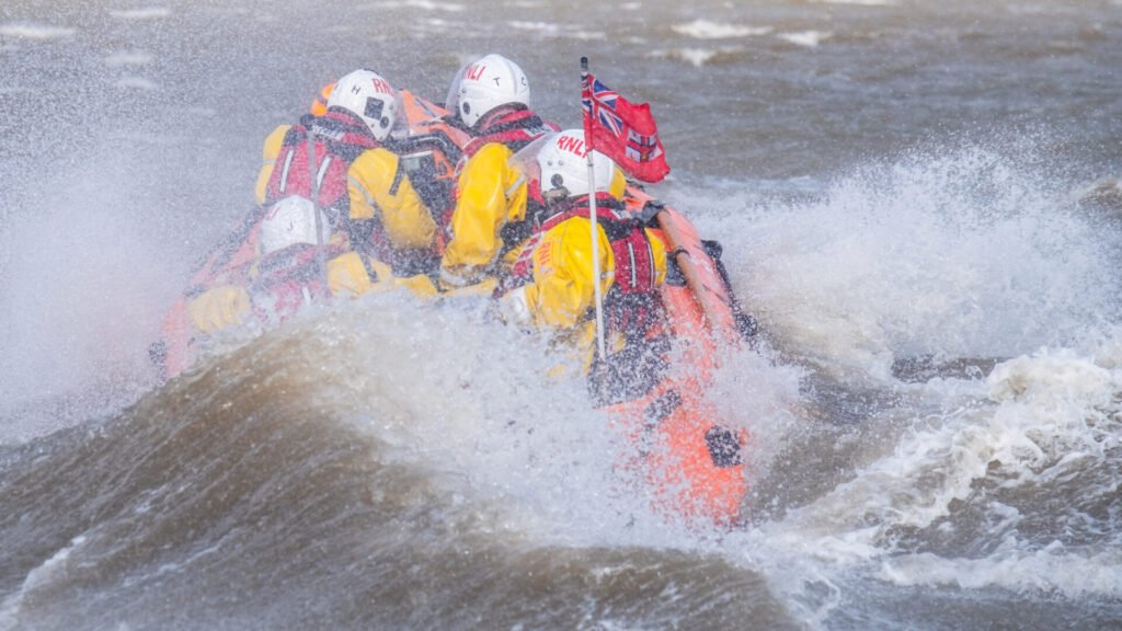 RNLI urges public to stay safe as Storm Éowyn hits the North West