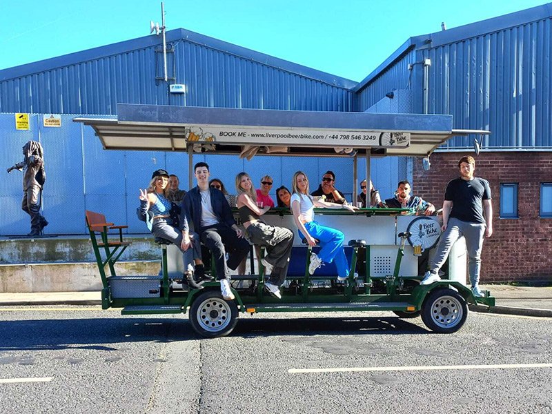 The Ultimate Beer Bike Experience in Liverpool