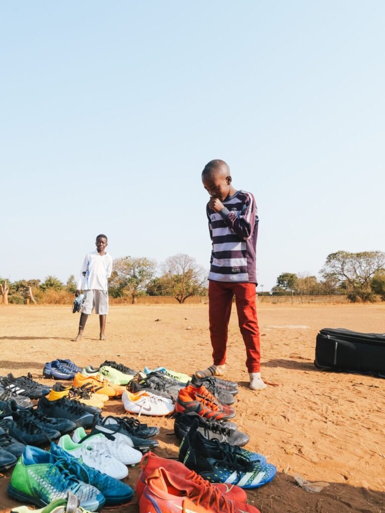 You can donate unwanted football boots at Goodison Park this weekend