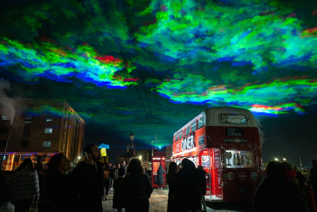 Thousands attend launch weekend of Borealis at Royal Albert Dock Liverpool