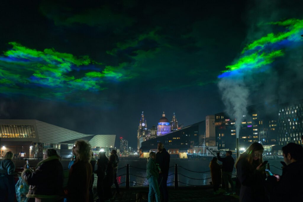 Thousands attend launch weekend of Borealis at Royal Albert Dock Liverpool