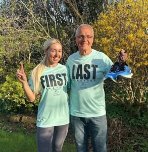 First and last London Marathon race challenge for family duo