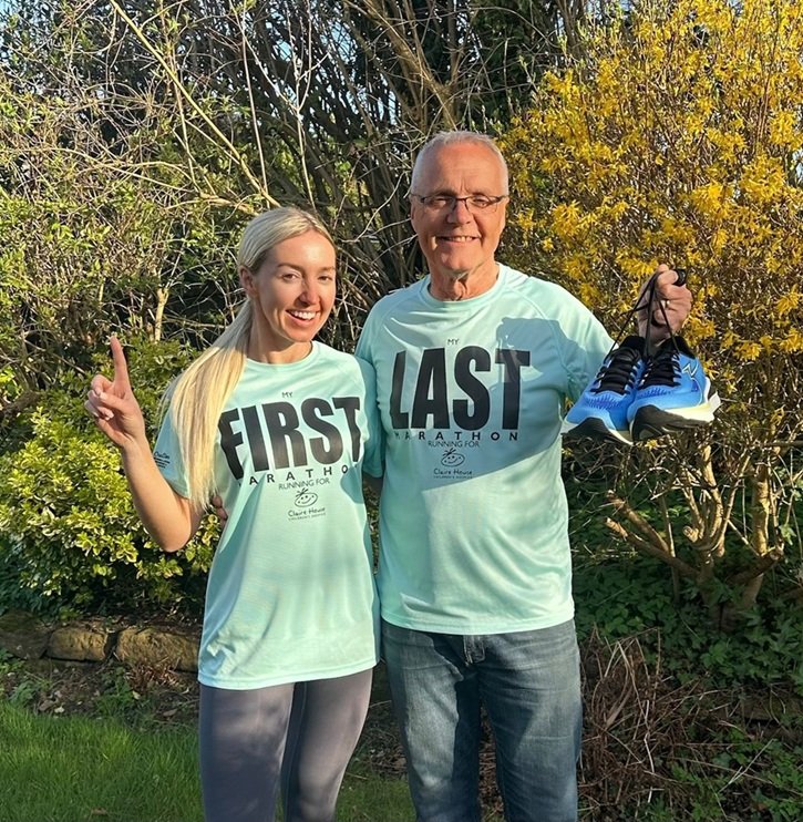 First and last London Marathon race challenge for family duo