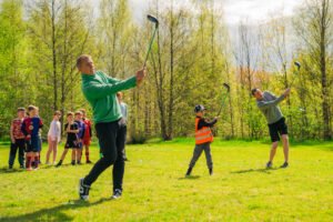 LFC Stars attract over 100 Kids to free Golf Event at Bowring Park