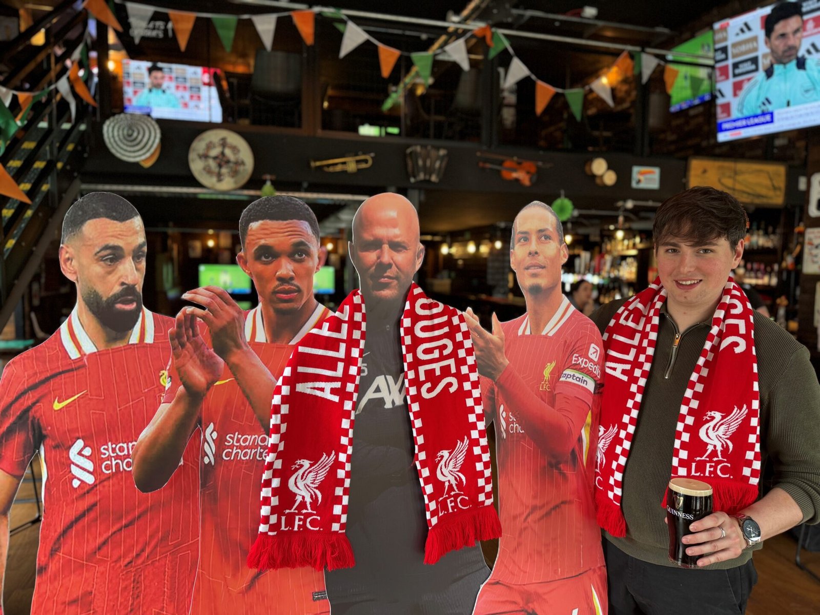 Dicey Reilly’s is gearing up for a busy weekend for the LFC game