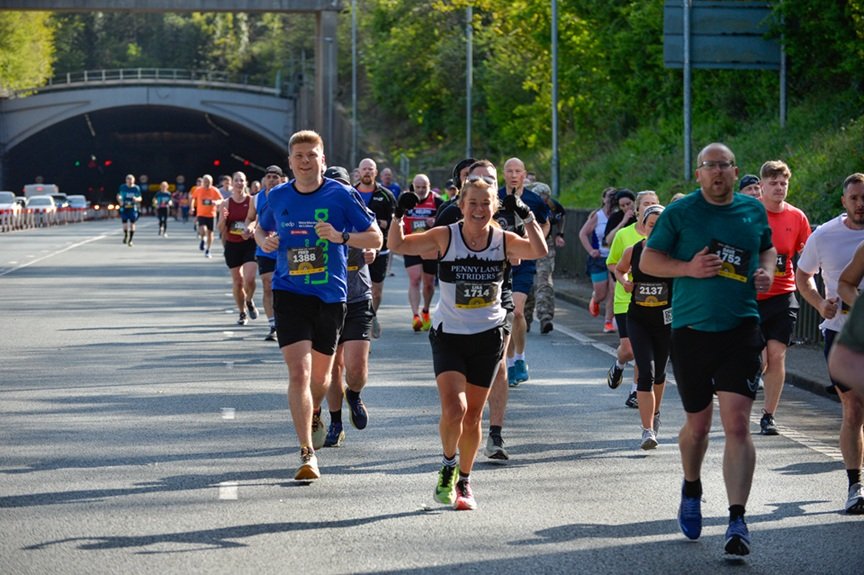 BTR Mersey Tunnel 10K seen 2000 runners take on the unique Mersey race