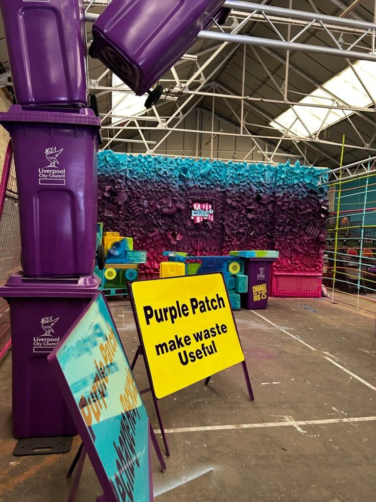 Liverpool’s iconic Purple Bins take centre stage at BBC’s Big Weekend