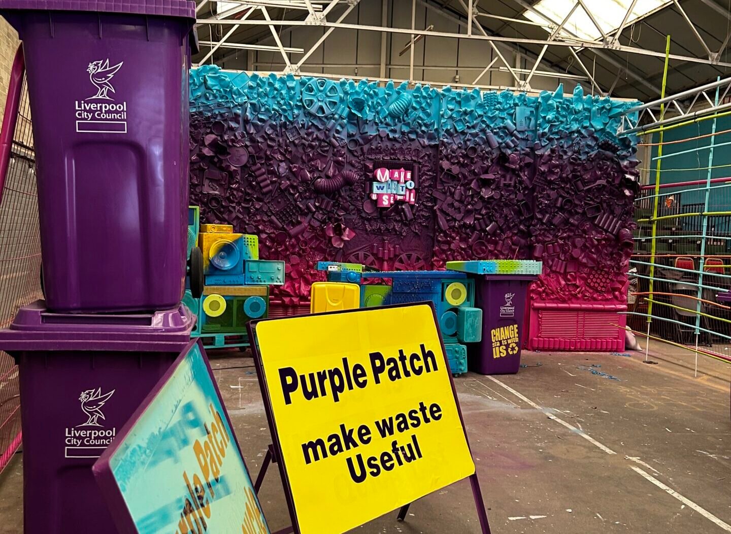 Liverpool’s Iconic Purple Bins Take Centre Stage at BBC’s Big Weekend