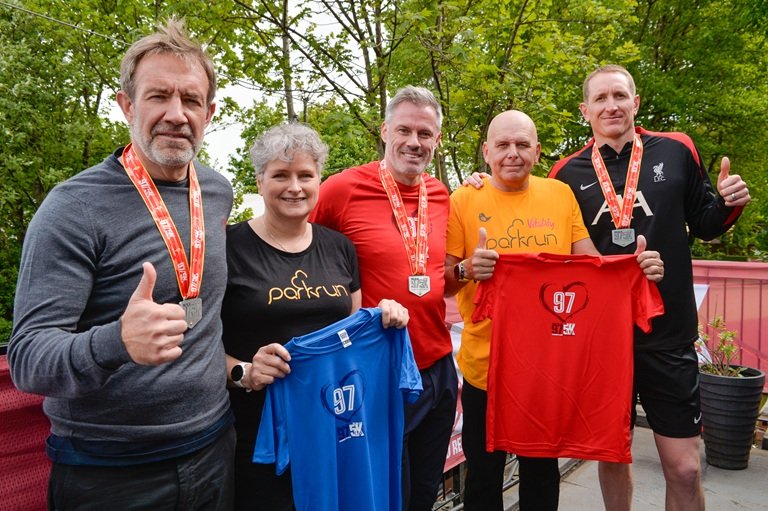 Jamie Carragher officially launches Run For The 97 2025