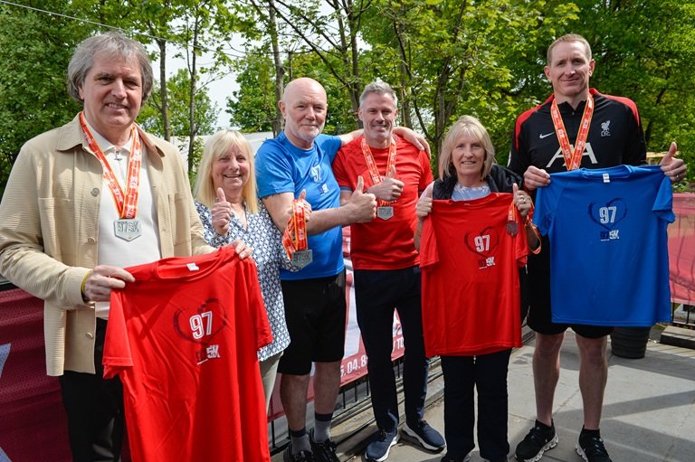 Jamie Carragher officially launches Run For The 97 2025