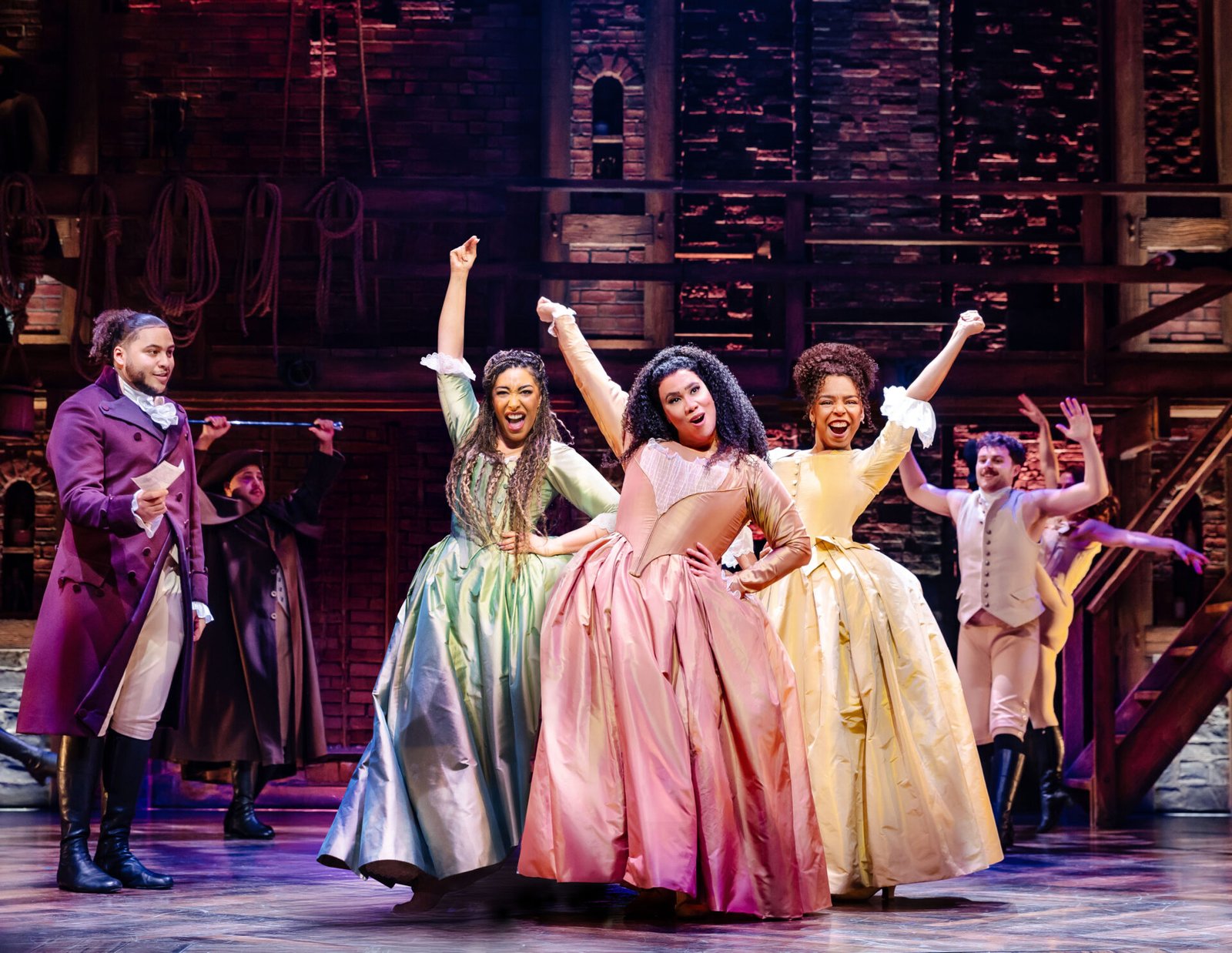 Hamilton has opened at Liverpool Empire Theatre for an extended run