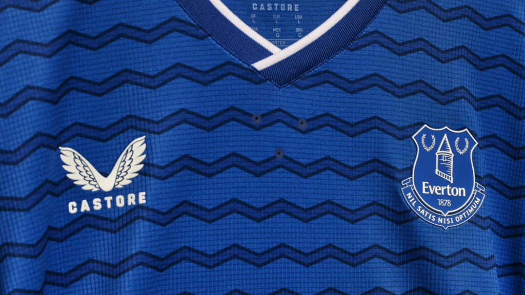 Everton and Castore reveal new 2025/26 Home Kit
