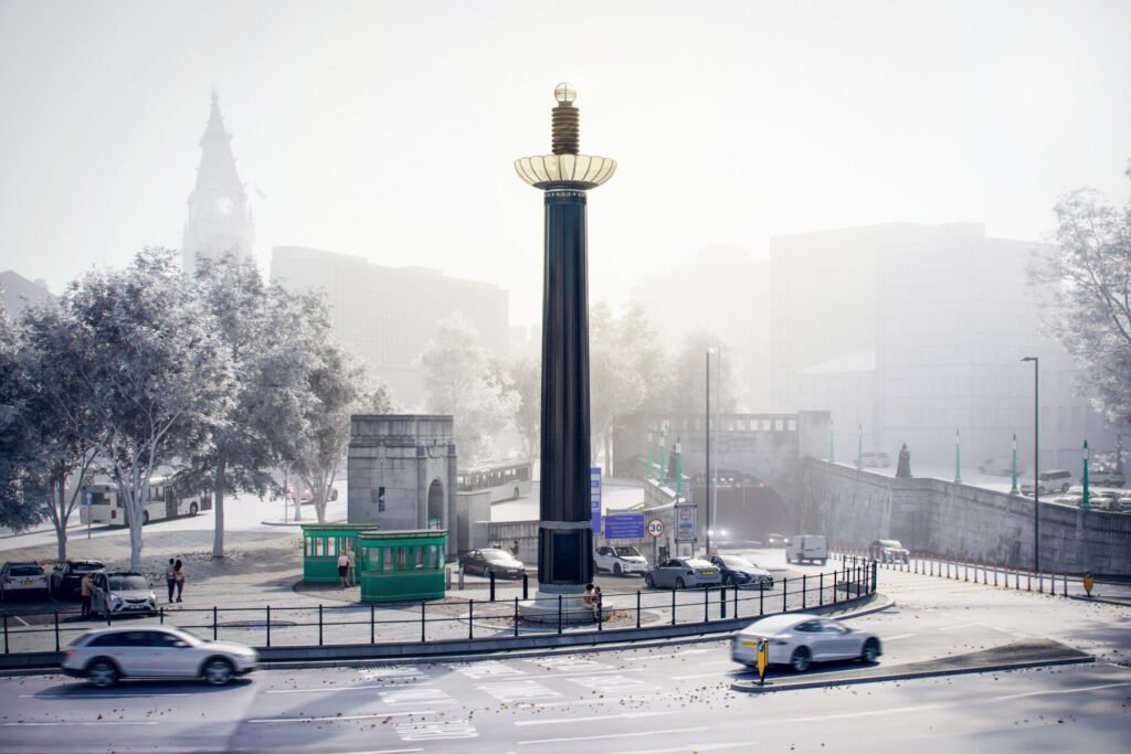 Iconic Queensway Tunnel monument set to return after more than 60 years