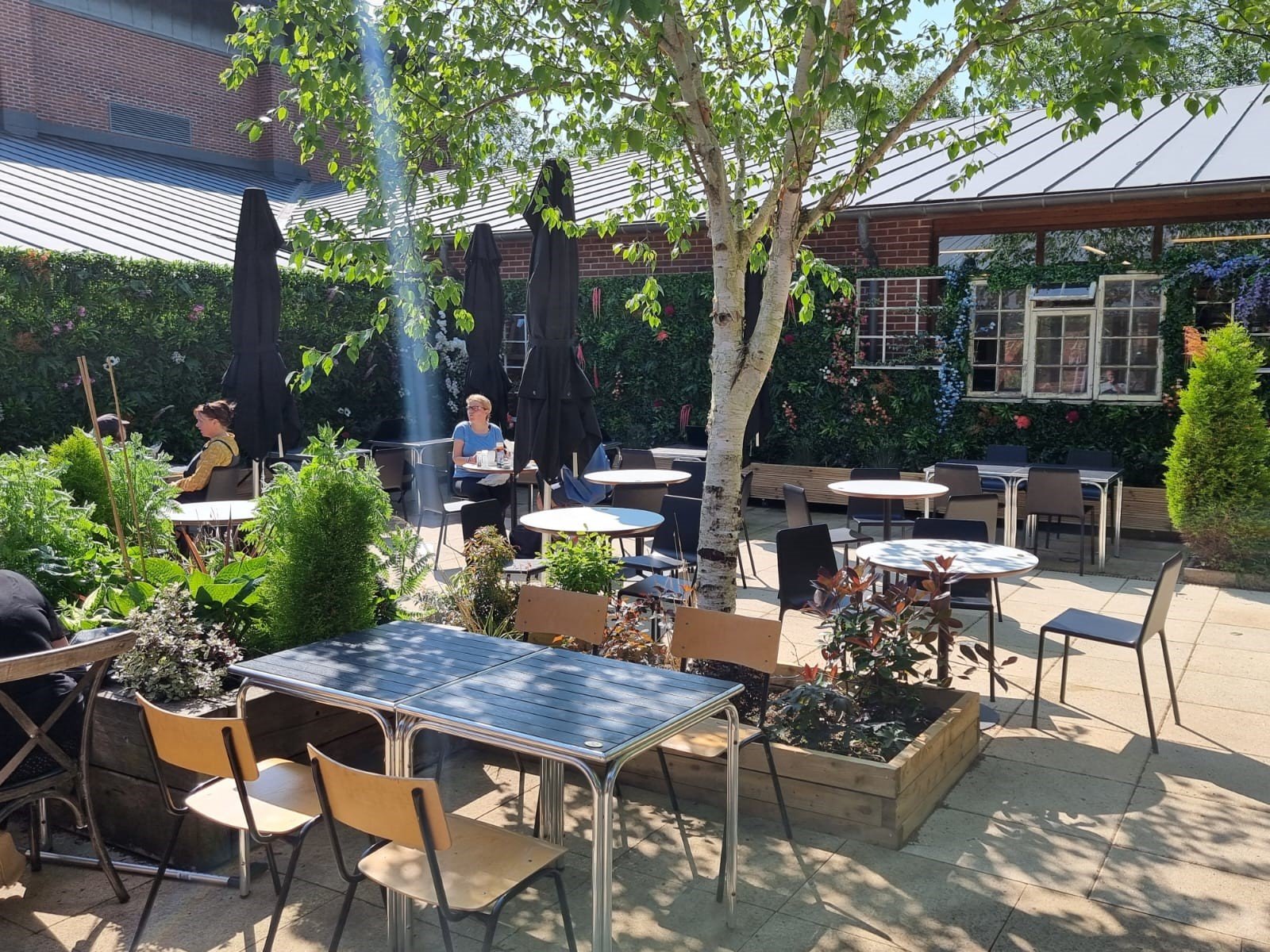 The Wheelbarrow has one of the prettiest sun terraces in Liverpool