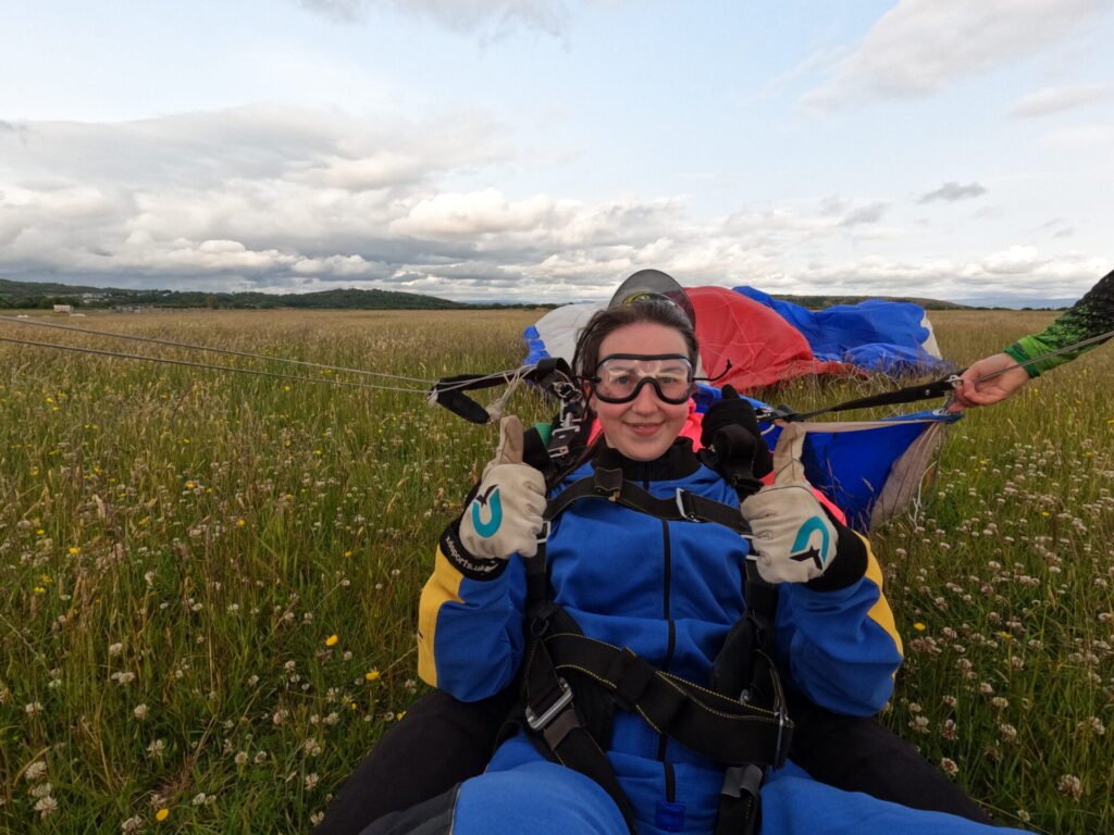 Teenager takes on 15,000ft skydive to raise money for Liverpool hospital that saved mum’s life