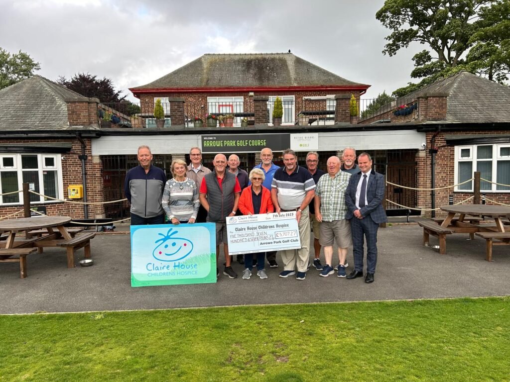 Arrowe Park Golf Club hosts annual fundraising event for Claire House