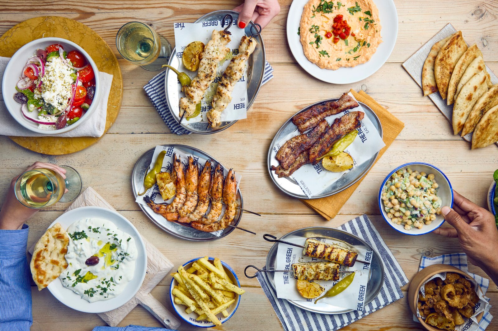 The Real Greek launches Golden Menu Giveaway to Celebrate Bold New Menu
