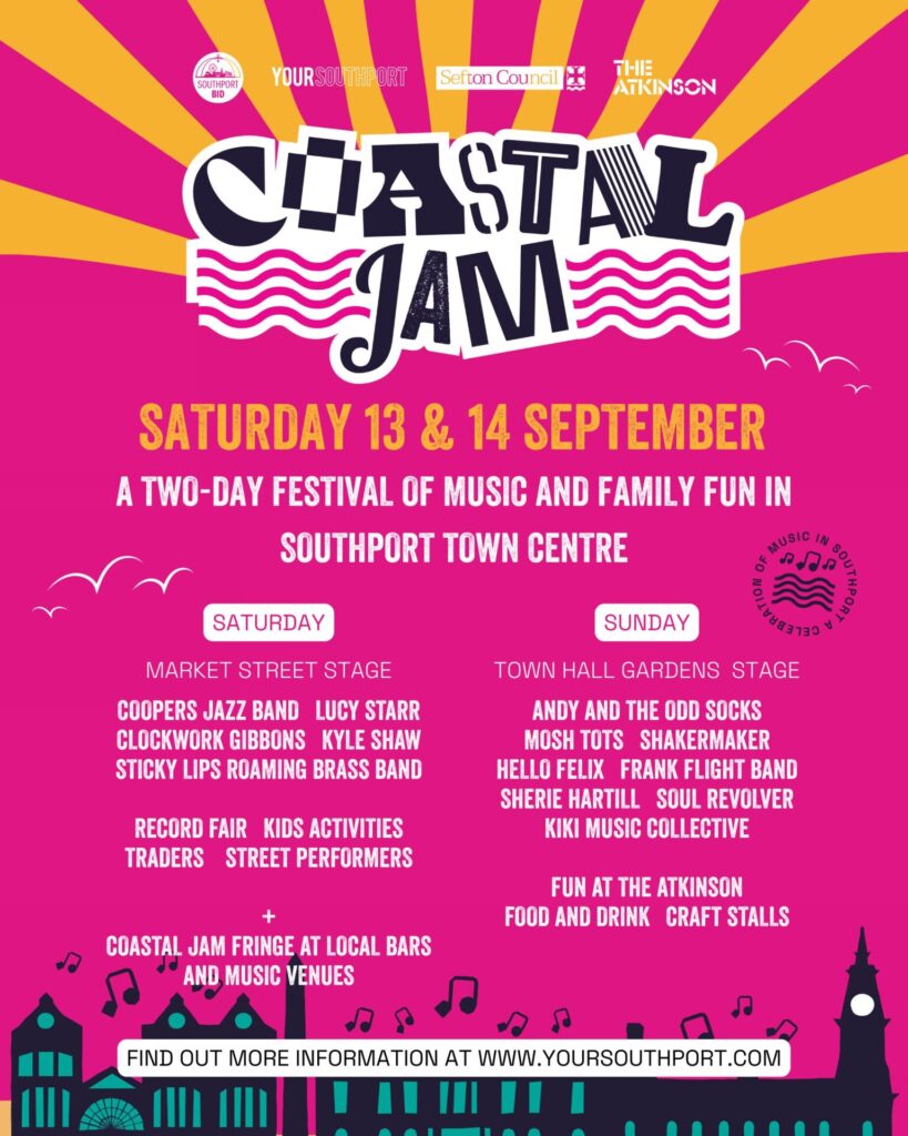 Southport Gears Up for First Coastal Jam Festival This September