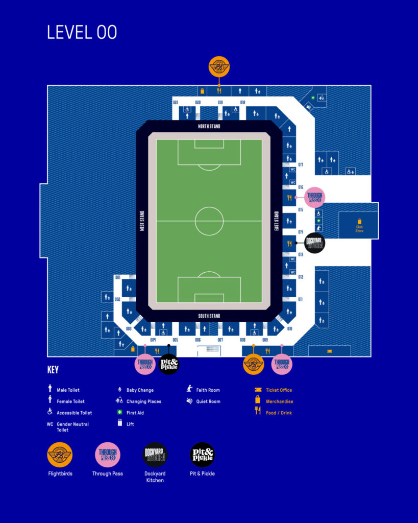 Everton fans to enjoy extensive food & drink options at Hill Dickinson Stadium