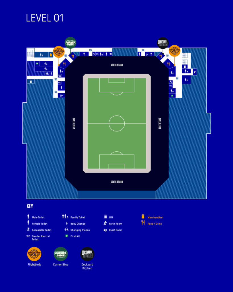 Everton fans to enjoy extensive food & drink options at Hill Dickinson Stadium