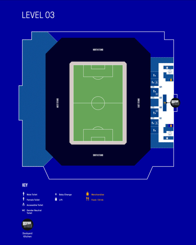 Everton fans to enjoy extensive food & drink options at Hill Dickinson Stadium