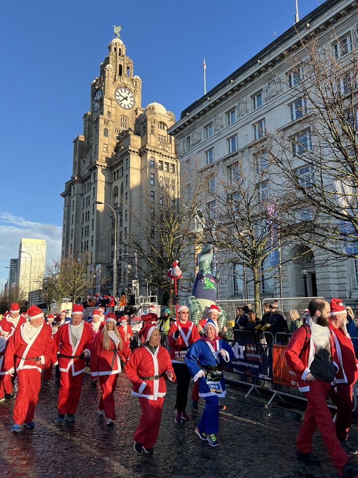 The countdown is on for the Liverpool Santa Dash