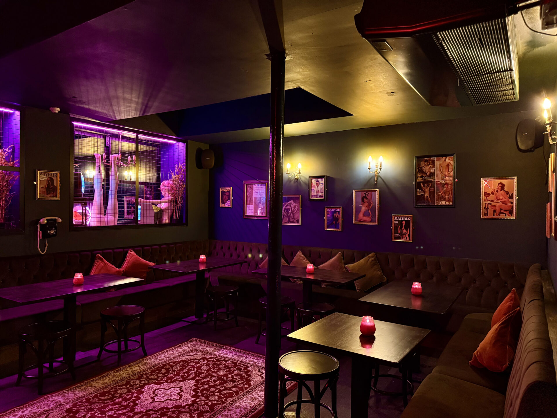 Behind Closed Doors opens this Friday where guests have their own phone to call others