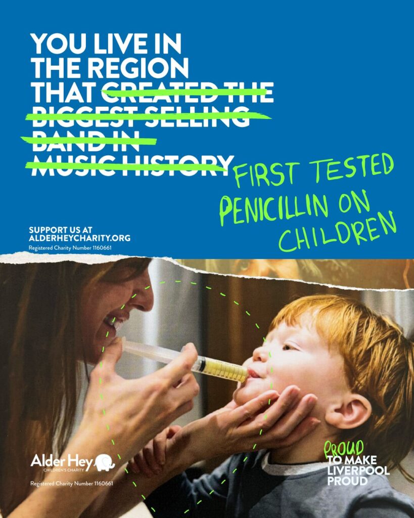 Poke Marketing delivers Alder Hey’s ‘Proud to make Liverpool Proud’ campaign