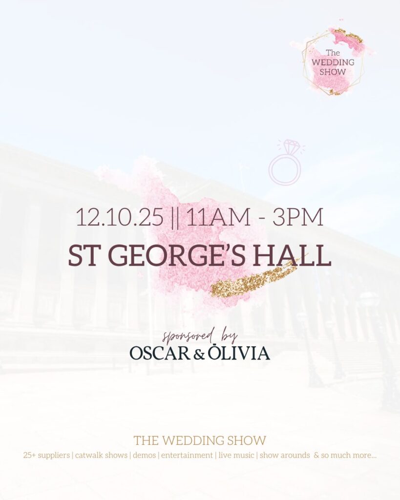 St George’s Hall Wedding Show returns this Sunday
