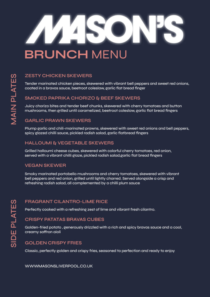 Mason's celebrates 75,000 bookings with new menu launch