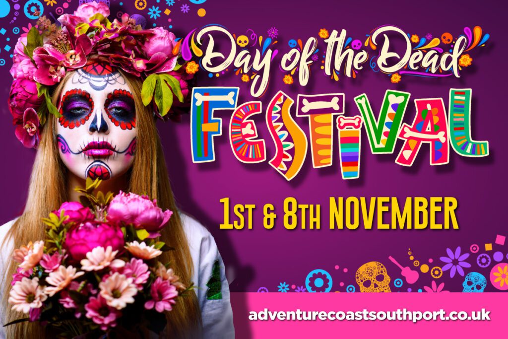 Adventure Coast Southport’s Day of the Dead Festival Returns with Fire, Colour and Spectacle
