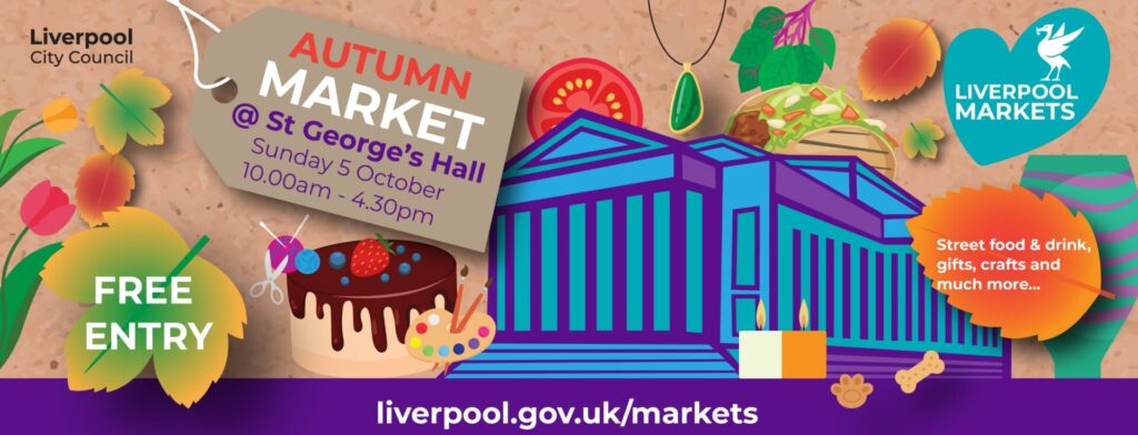 St George’s Hall Artisan Market returns this Sunday
